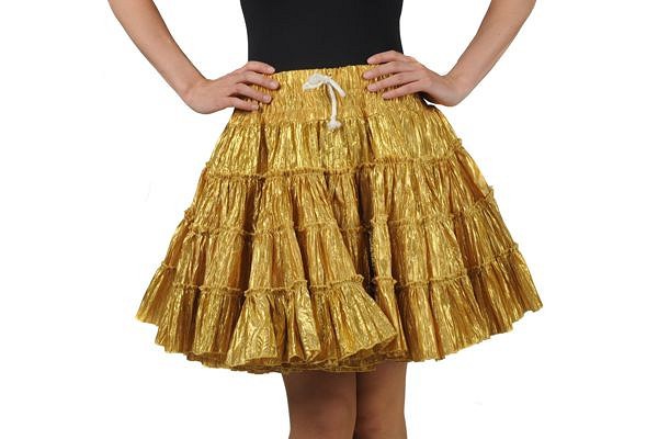 Petticoat Metallic Goud