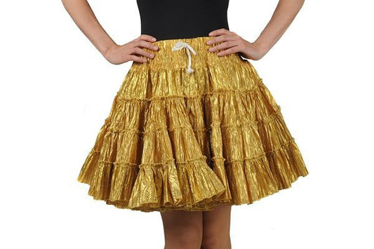 Petticoat Metallic Goud