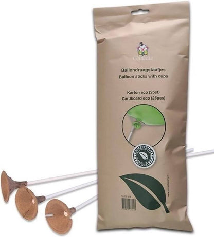 Ballon Draagstaafjes karton Eco