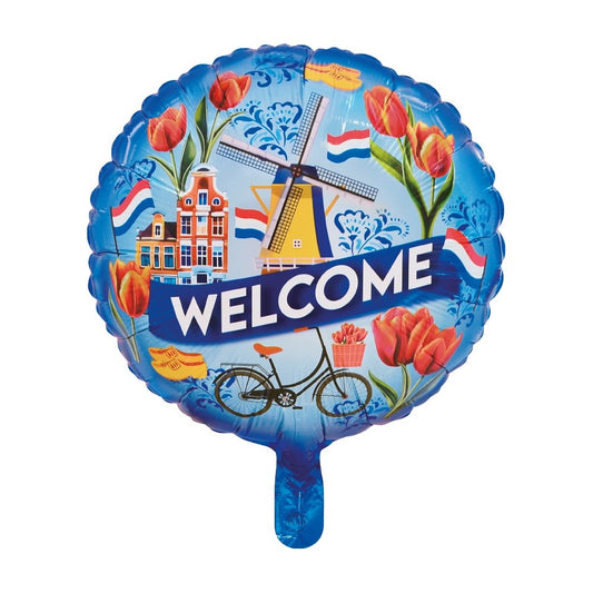 Folieballon Welcome