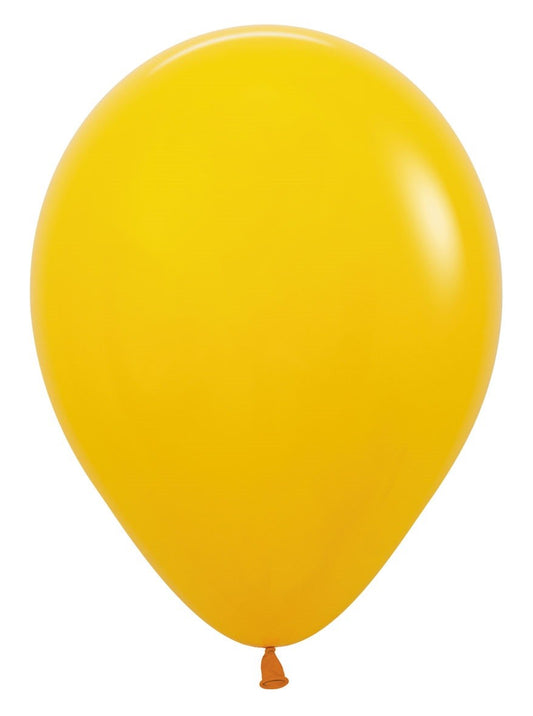 Ballon Fashion Honey Yellow 30cm
