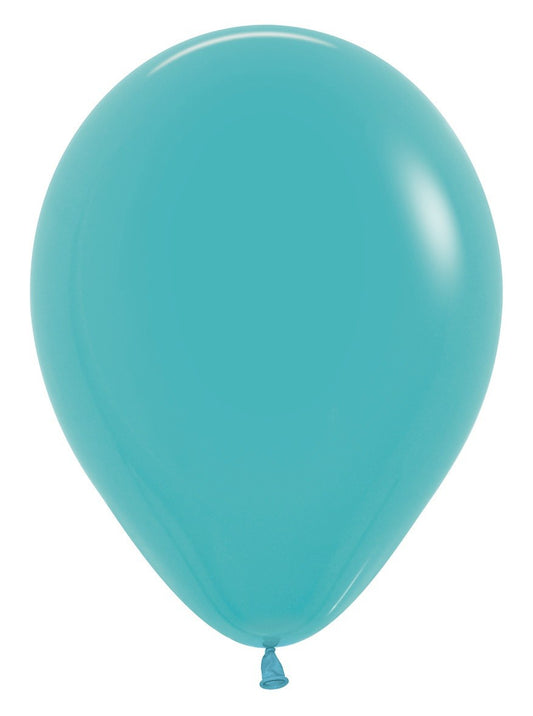 Ballon Fashion Caribbean Blue 30cm