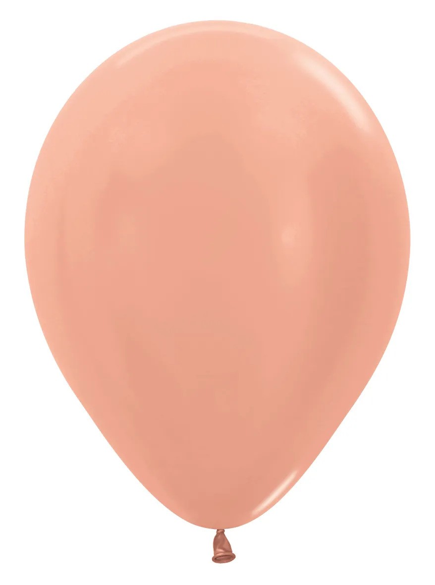 Ballon Metallic Rose Gold 30cm