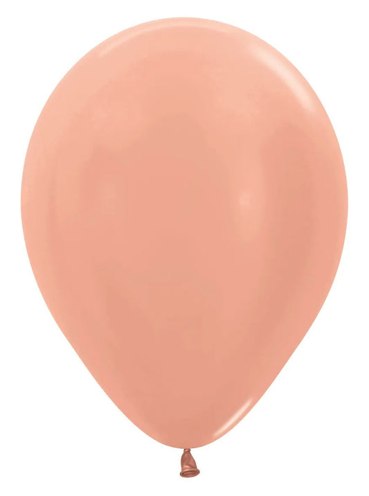 Ballon Metallic Rose Gold 30cm