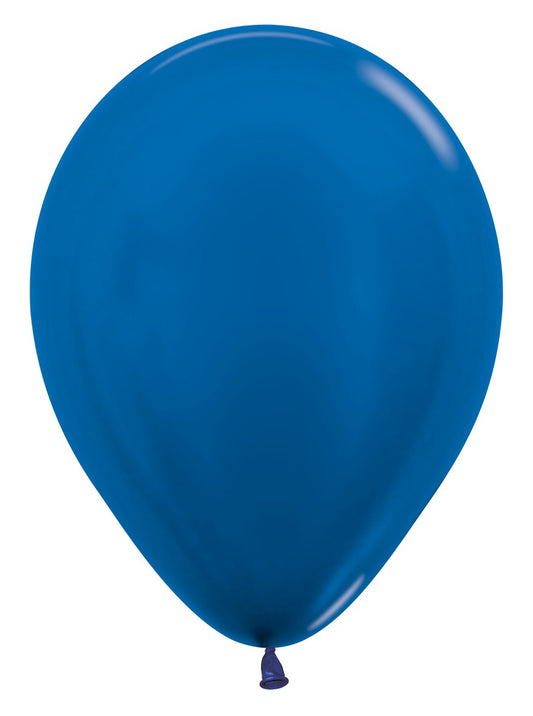 Ballon Metallic Blue 30cm