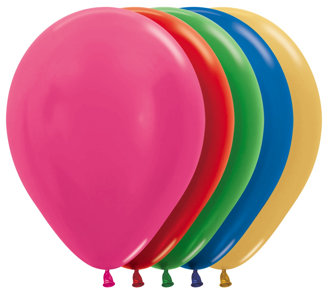 Ballon Metallic assortiment 30cm