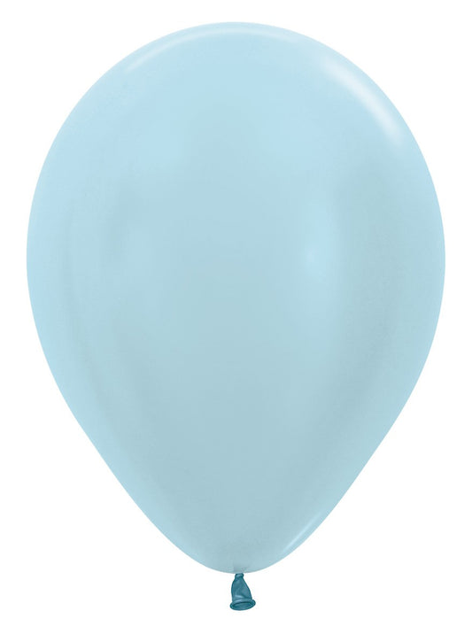 Ballon Pearl Blue 30cm