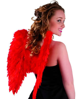 Engelen Vleugels rood