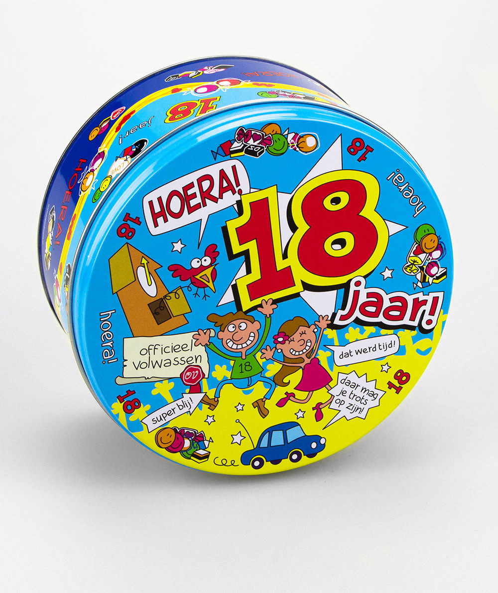Snoeptrommel 18 jaar