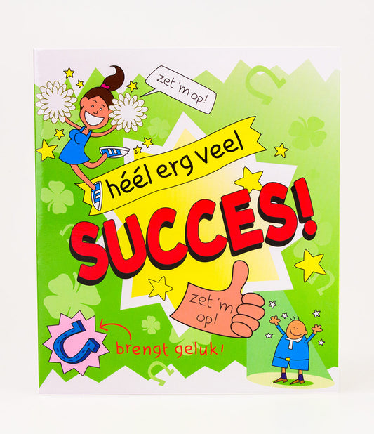Wenskaart Succes Cartoon