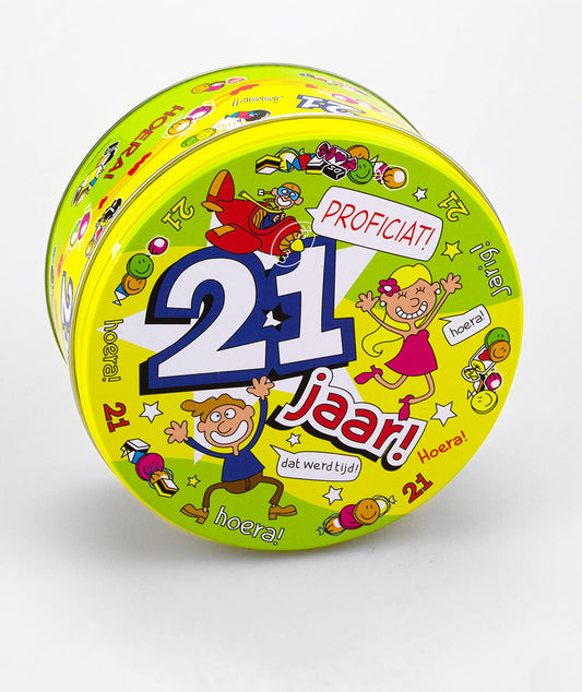 Snoeptrommel 21 jaar