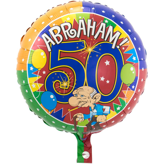 Folieballon Abraham 50