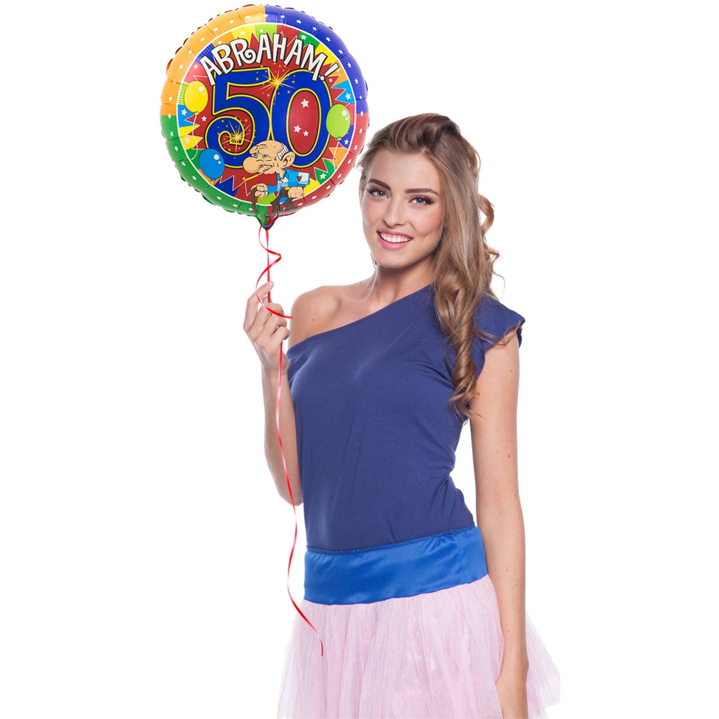 Folieballon Abraham 50