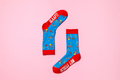 Funny Socks Papa slaapt