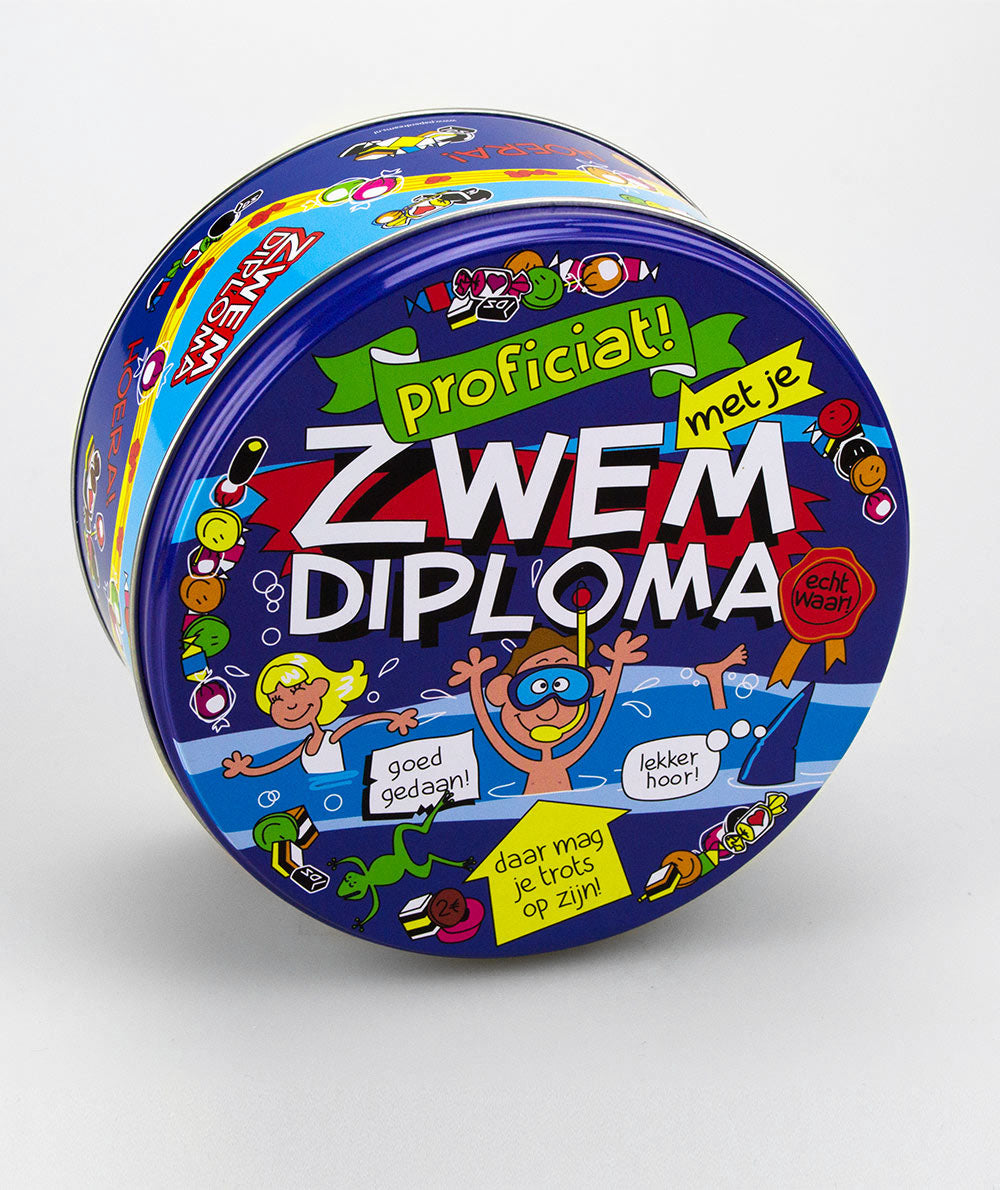 Snoeptrommel Zwemdiploma