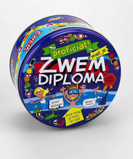 Snoeptrommel Zwemdiploma