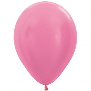 Ballon Pearl Fuchsia 30cm