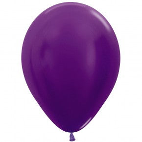 Ballon Metallic Violet 30cm