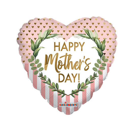Folieballon Happy Mother's Day Hart 1