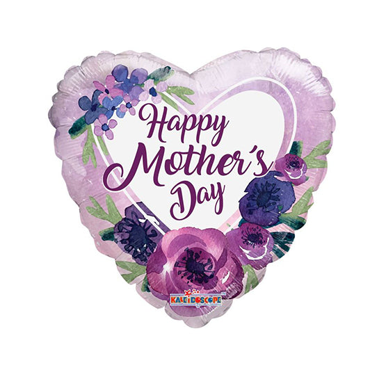 Folieballon Happy Mother's Day Hart 2