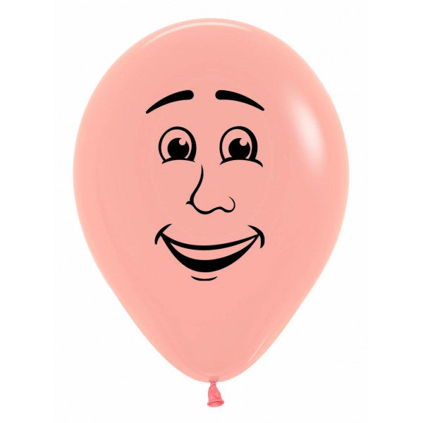 Ballon gezicht Man 5 st.