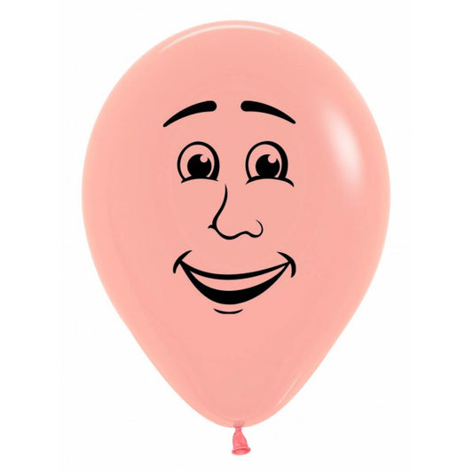 Ballon gezicht Man 5 st.