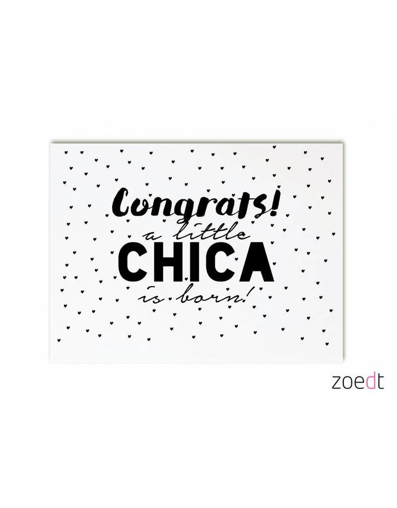 Kaart Chica Zoedt