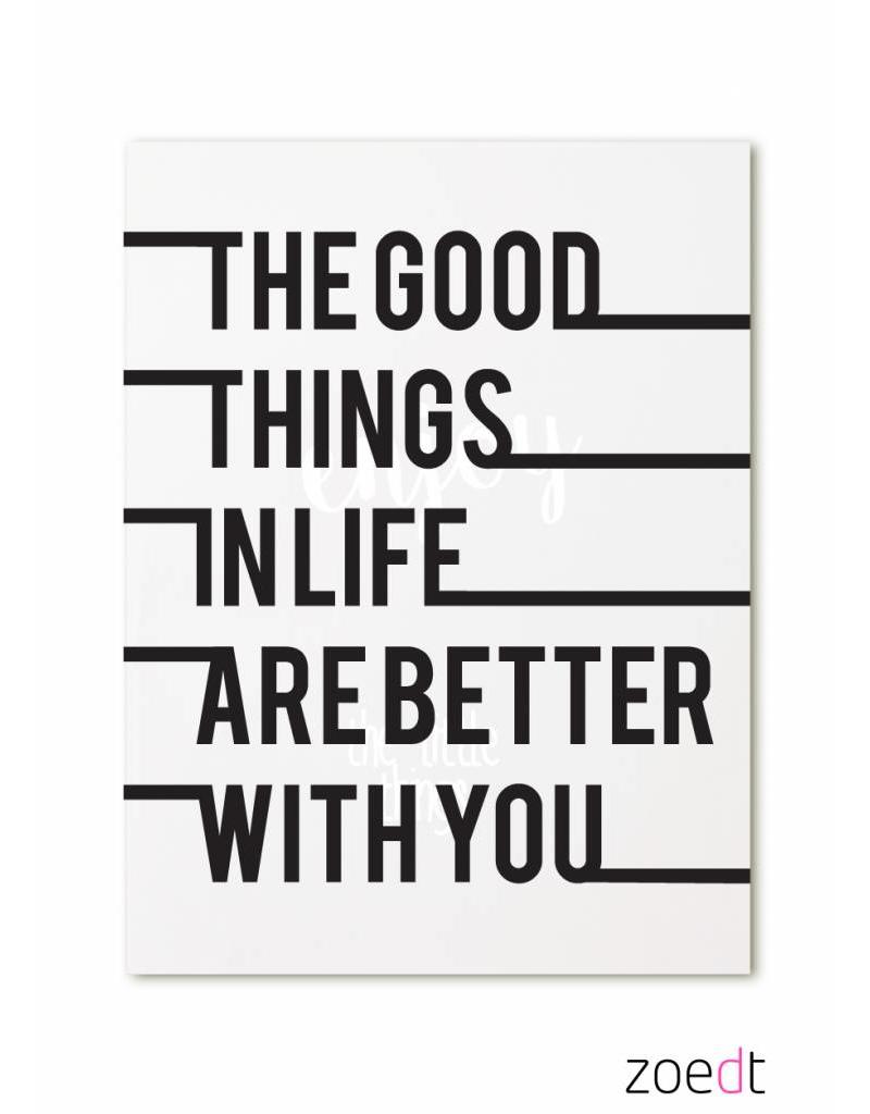 Kaart good things Zoedt