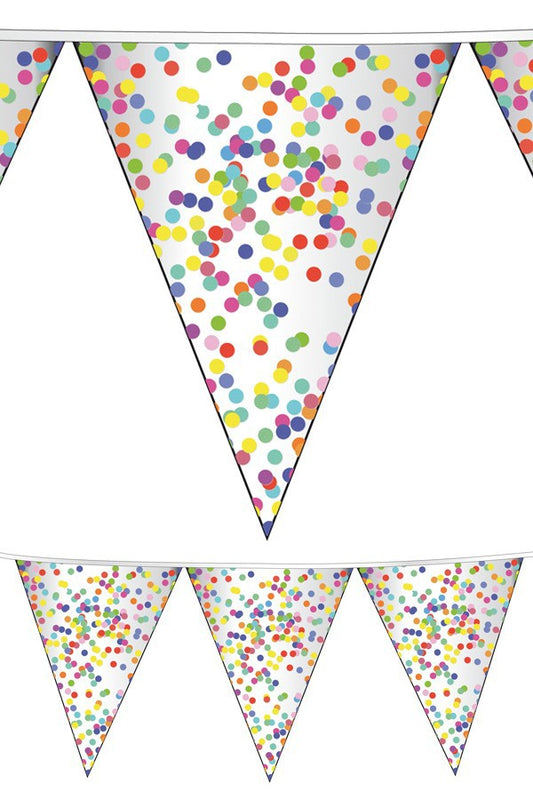 Vlaggenlijn Confetti