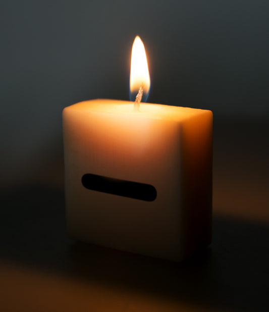 Blokkaarsje Middenstreepje