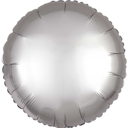 Folie ballon Rond Zilver