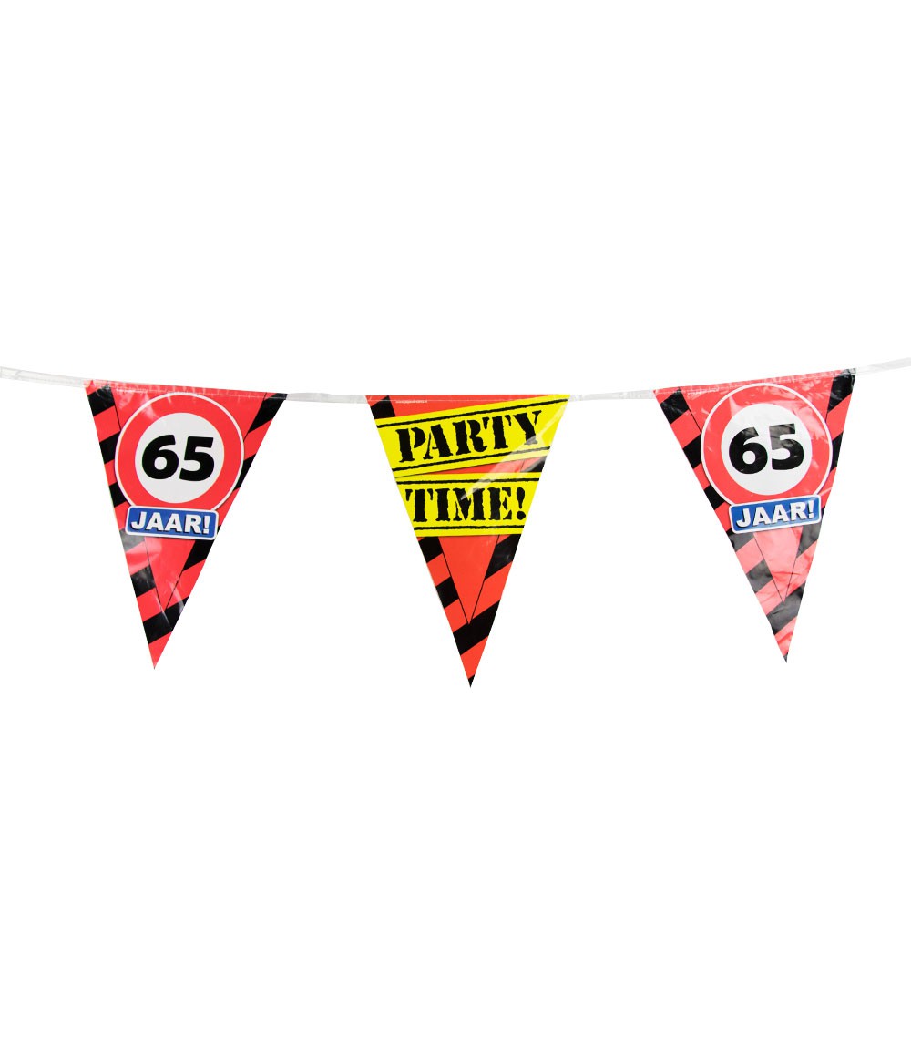Vlaggenlijn 65 jaar Verkeersbord