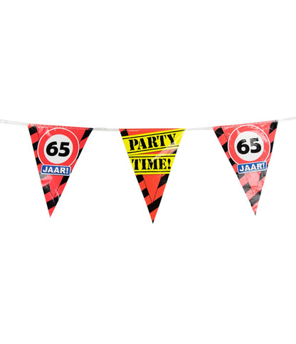 Vlaggenlijn 65 jaar Verkeersbord
