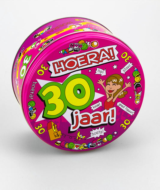 Snoeptrommel 30 jaar vrouw