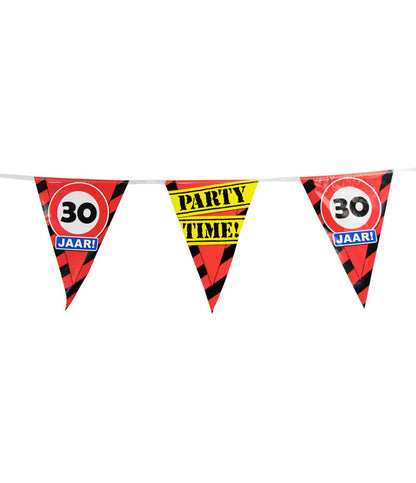Vlaggenlijn 30 jaar Verkeersbord