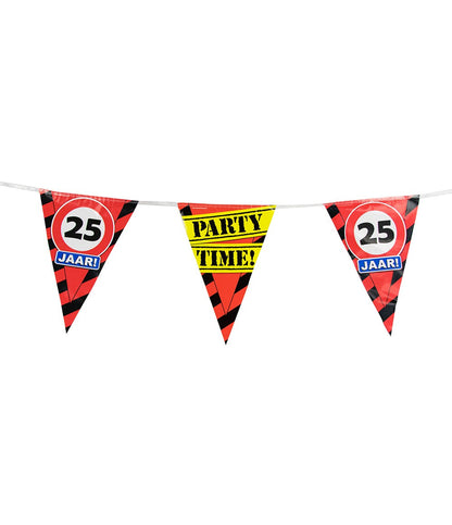 Vlaggenlijn 25 jaar Verkeersbord