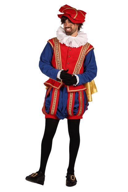 Pieten Pak Amsterdam rood / blauw