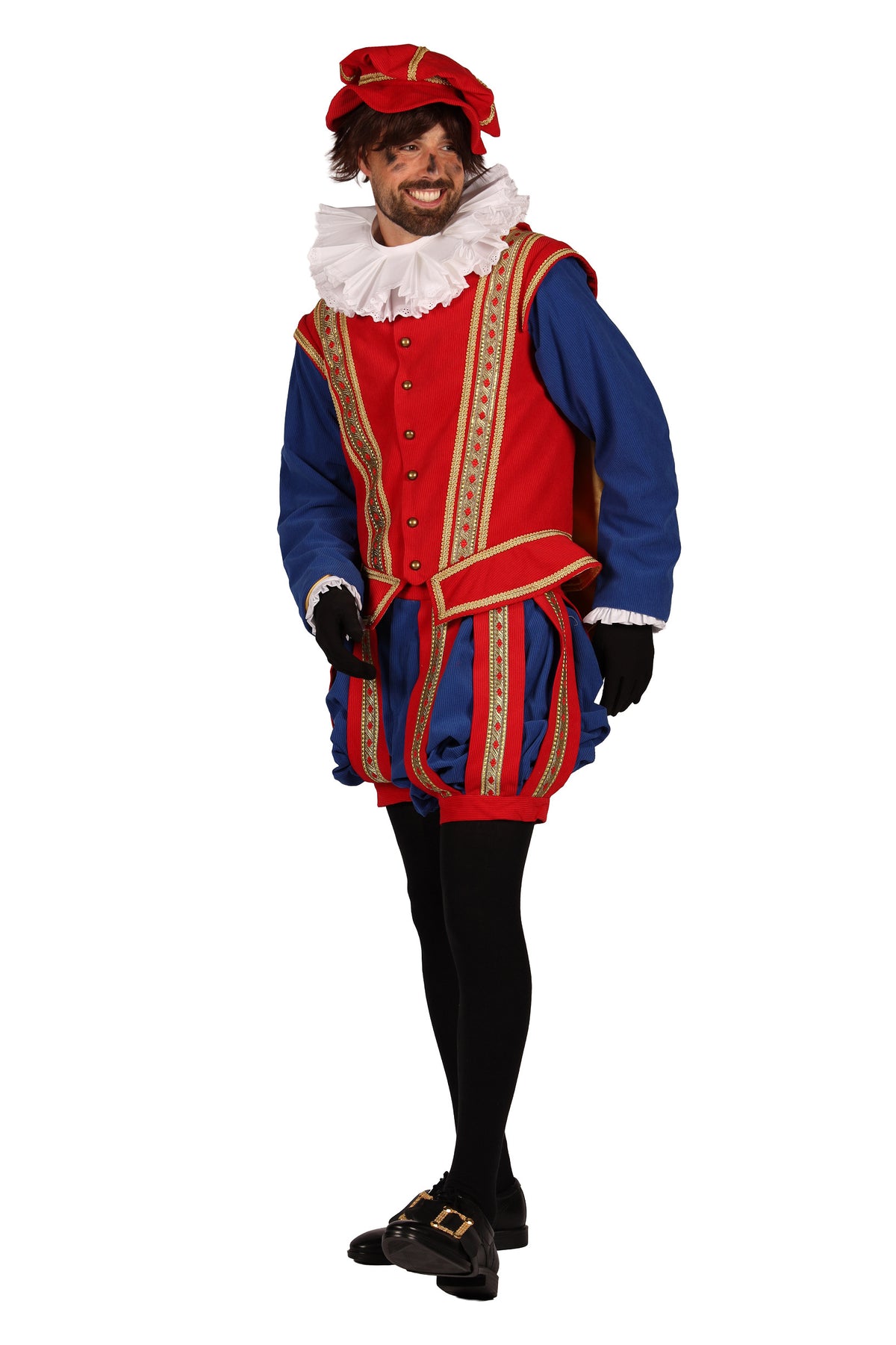 Pieten Pak Amsterdam rood / blauw