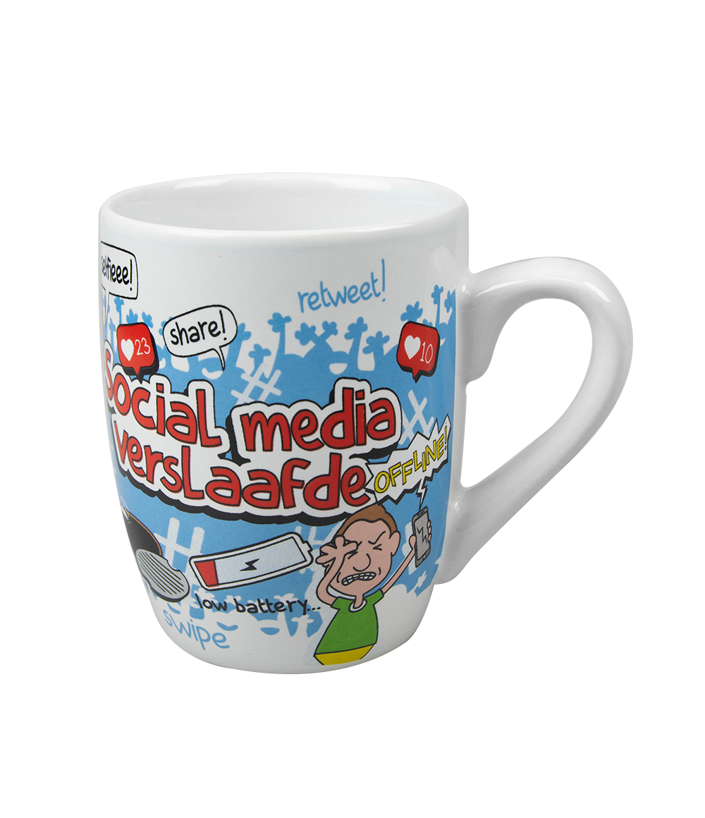 Mok Social media verslaafde