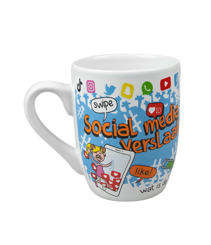 Mok Social media verslaafde