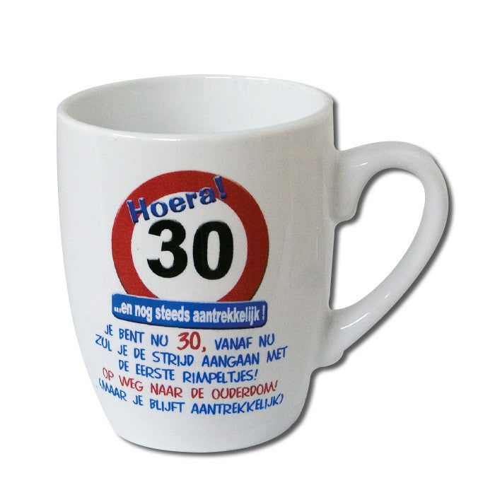 Mok 30 jaar Verkeersbord
