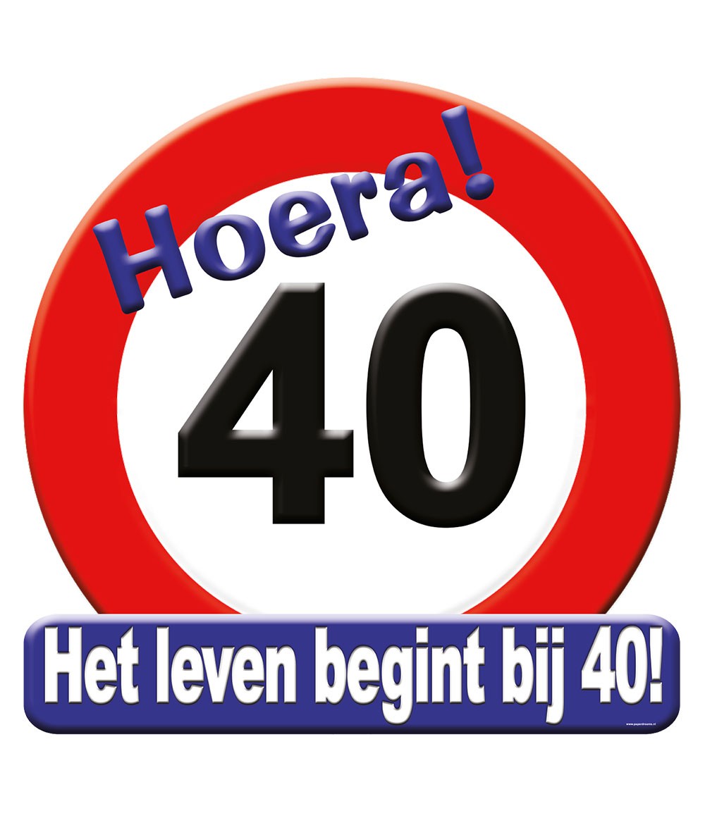Huldeschild 40 jaar