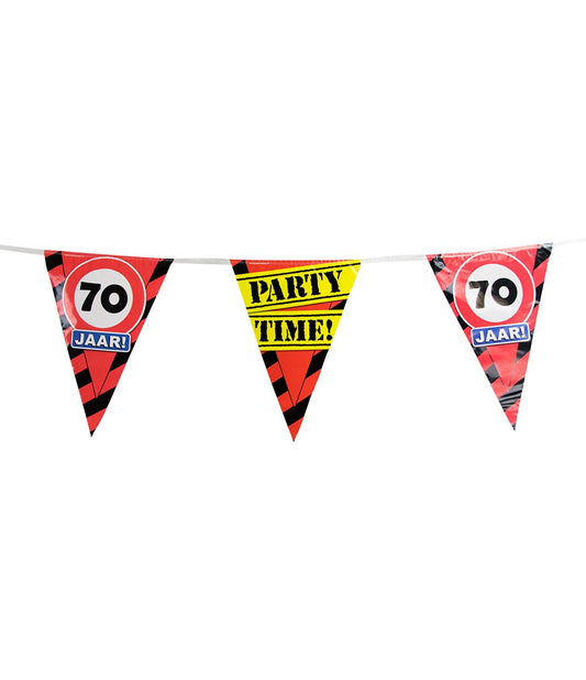Vlaggenlijn 70 jaar Verkeersbord