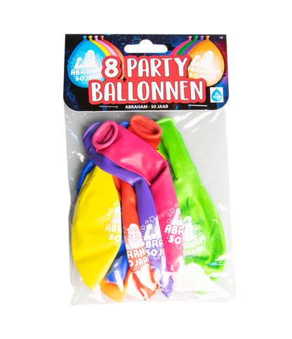 Ballonnen Abraham 50 jaar