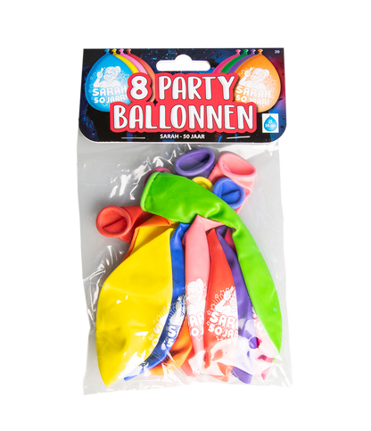 Ballonnen Sarah 50 jaar