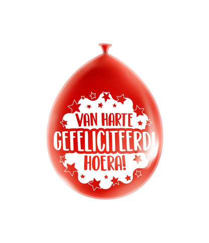 Gefeliciteerd ballonnen