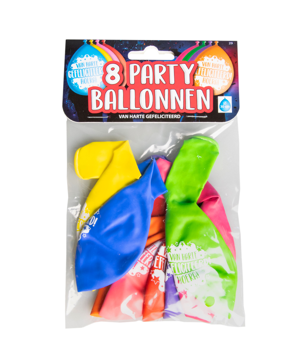 Gefeliciteerd ballonnen