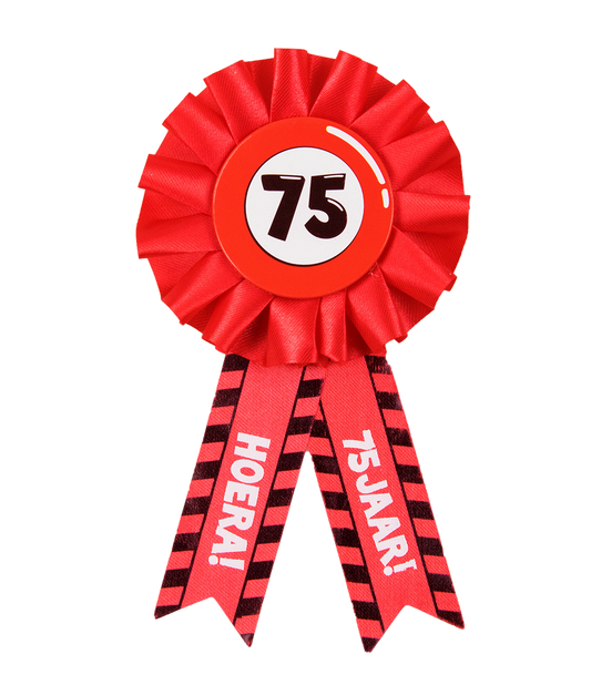Party Rozet 75 jaar