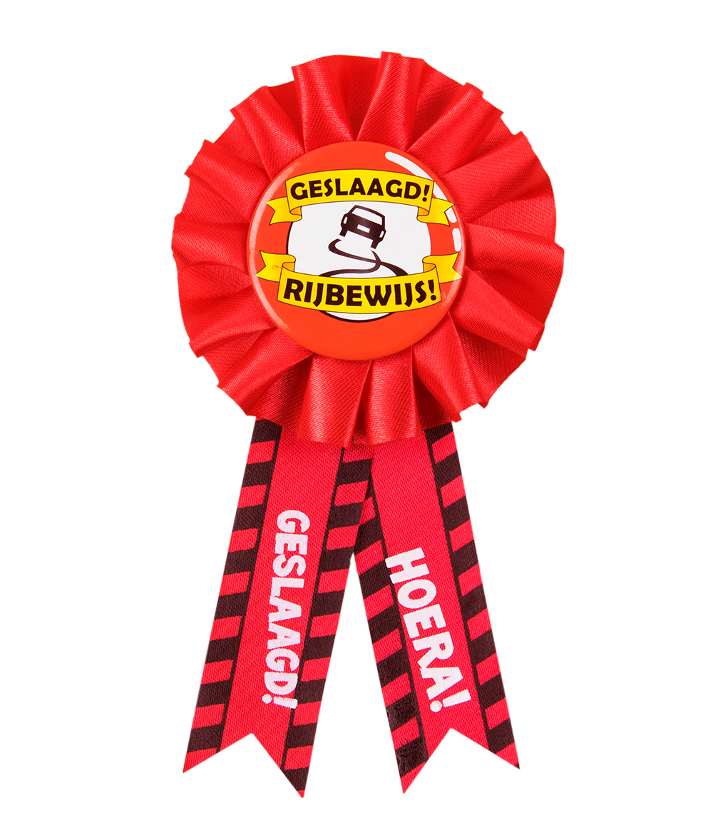 Party Rozet Rijbewijs