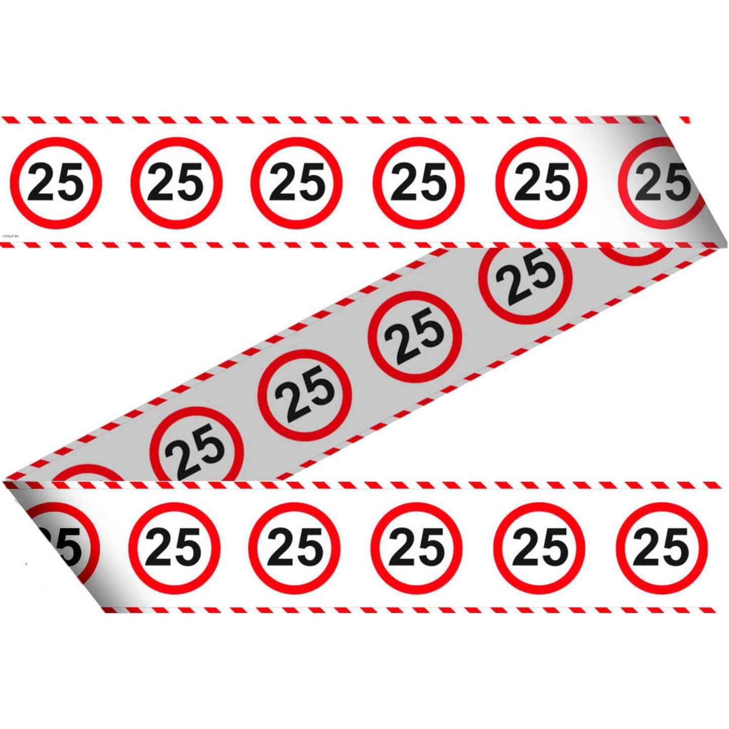 Afzetlint 25 jaar